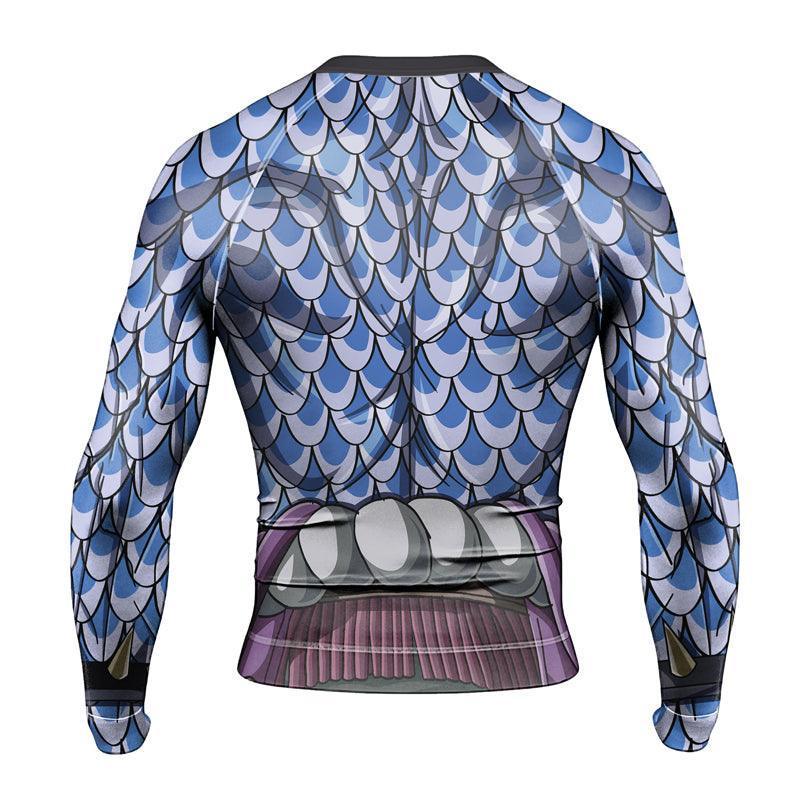 Kaido One Piece Long Sleeve Rash Guard