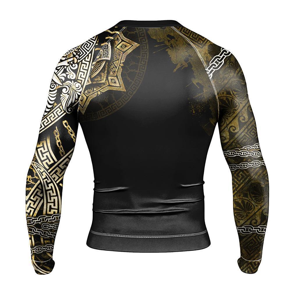 Viking Warrior Medal Long Sleeve Rash Guard