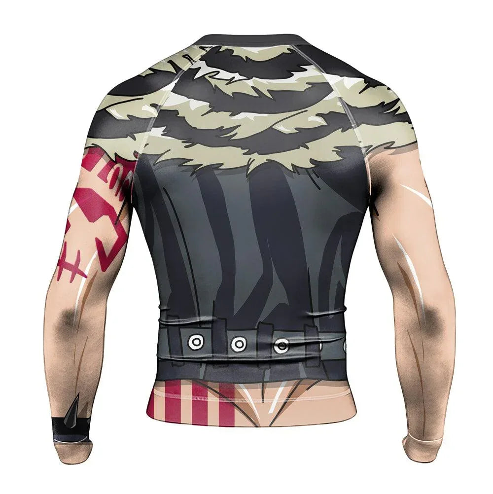 Katakuri One Piece Long Sleeve Rash Guard