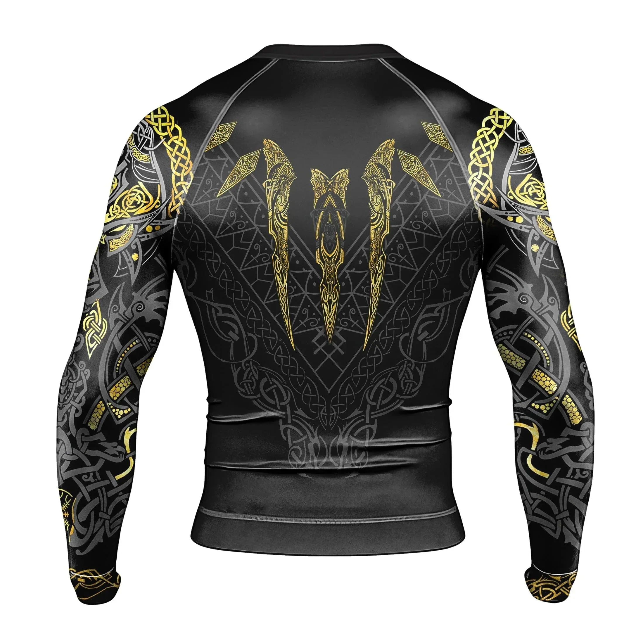 Fenrir's Wrath Man Long Sleeve Rash Guard