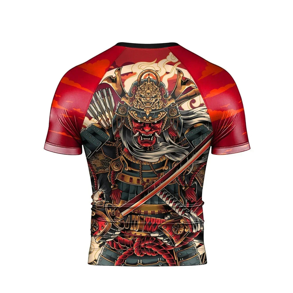 Samurai Shogun Short Sleeve Rash Guard