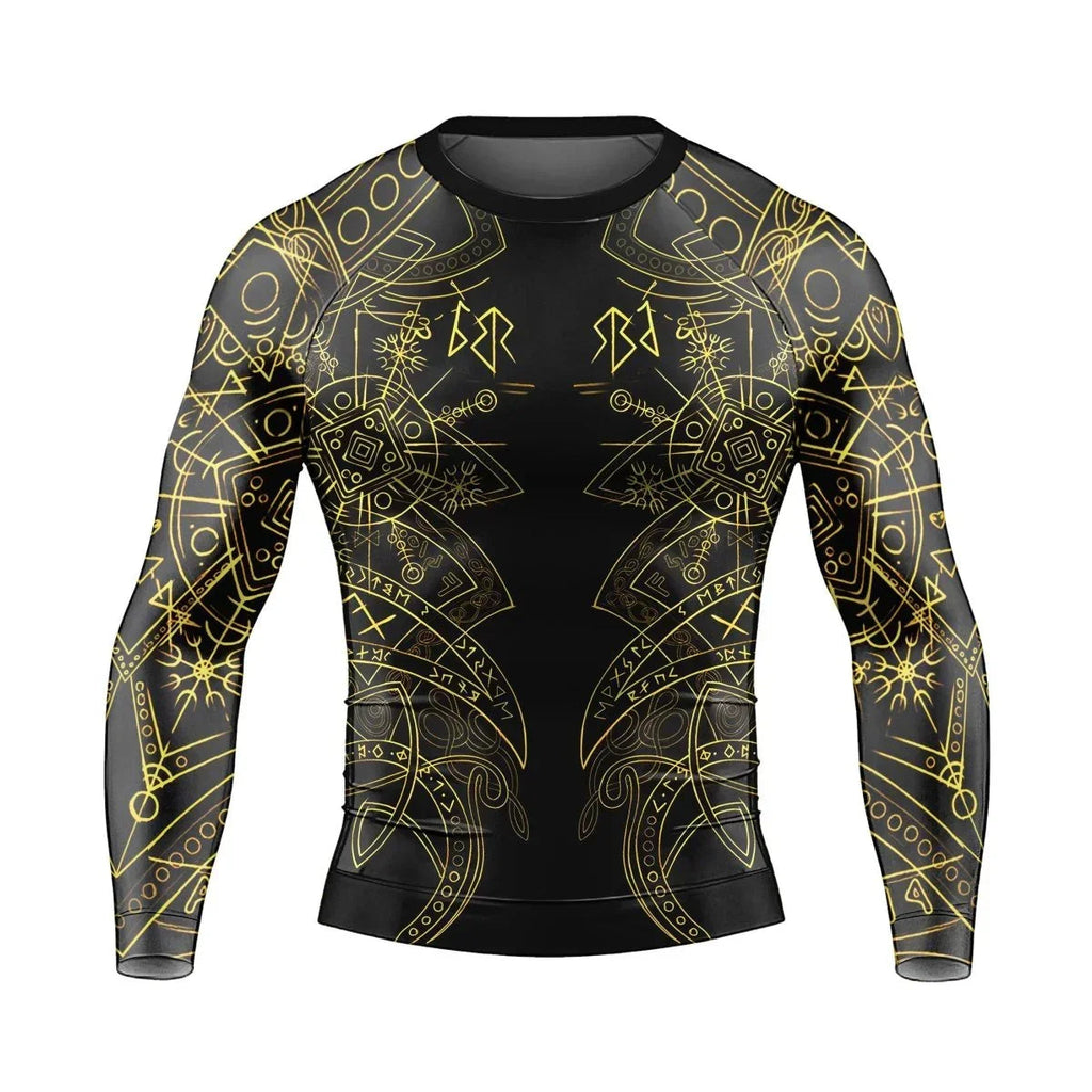 Helm Of Disguise Men's Long Sleeve Rash Guard