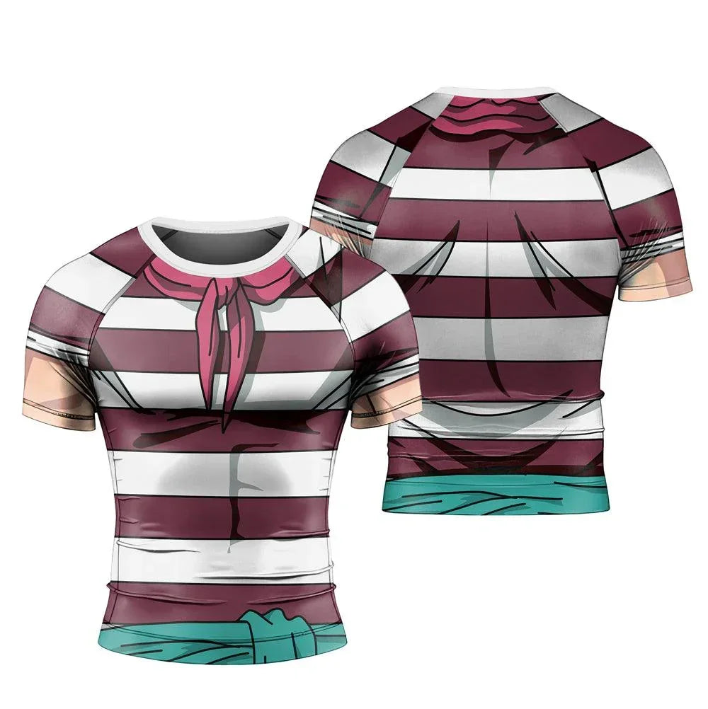 Four Emperors Buggy One Piece Short Sleeve Rash Guard