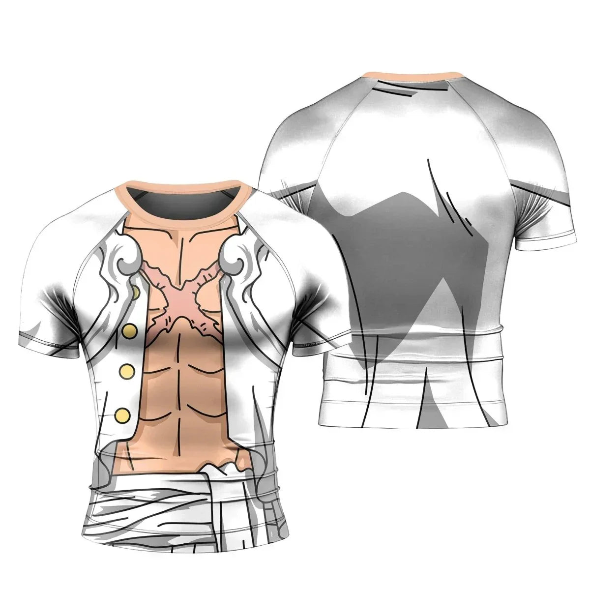 Luffy Nika Short Sleeve Rash Guard