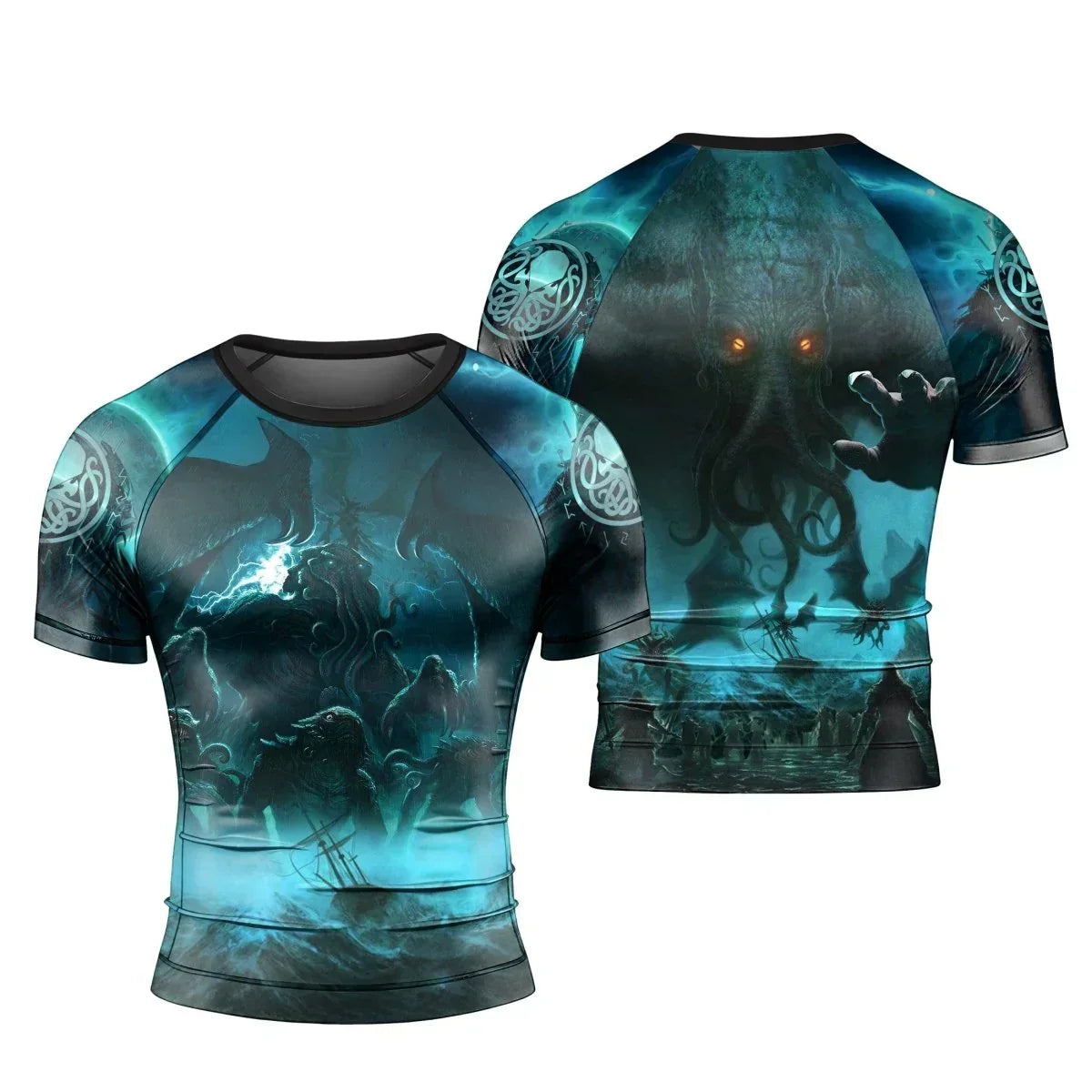 Crew Of Cthulhu Short Sleeve Rash Guard