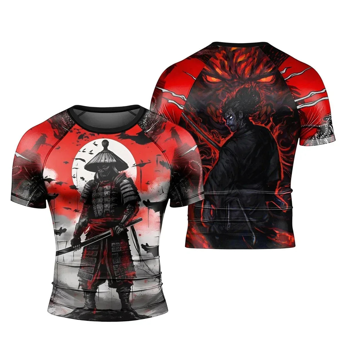 Samurai Musashi Short Sleeve Rash Guard