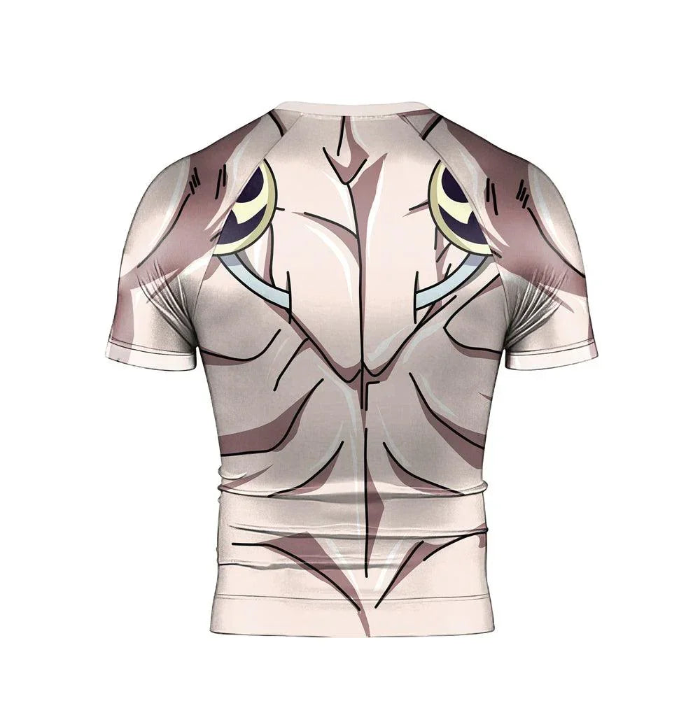 Thunder God Enel One Piece Short Sleeve Rash Guard