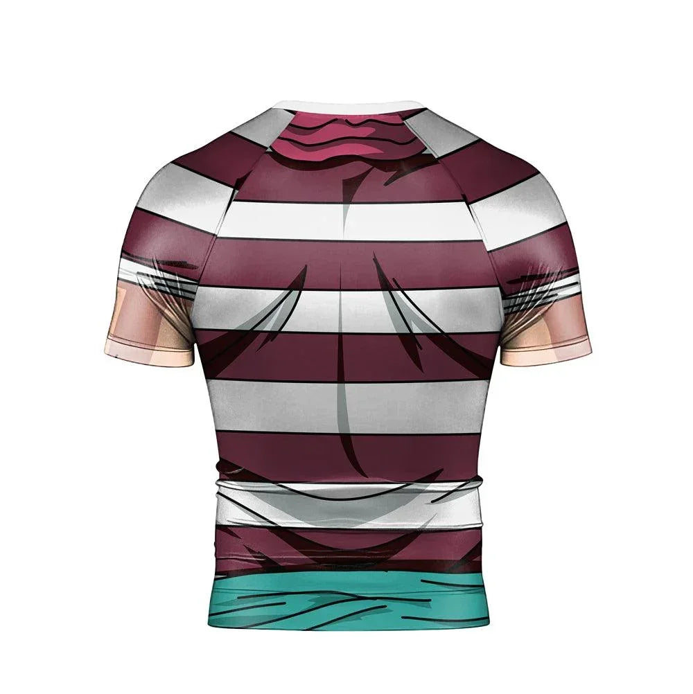 Four Emperors Buggy One Piece Short Sleeve Rash Guard