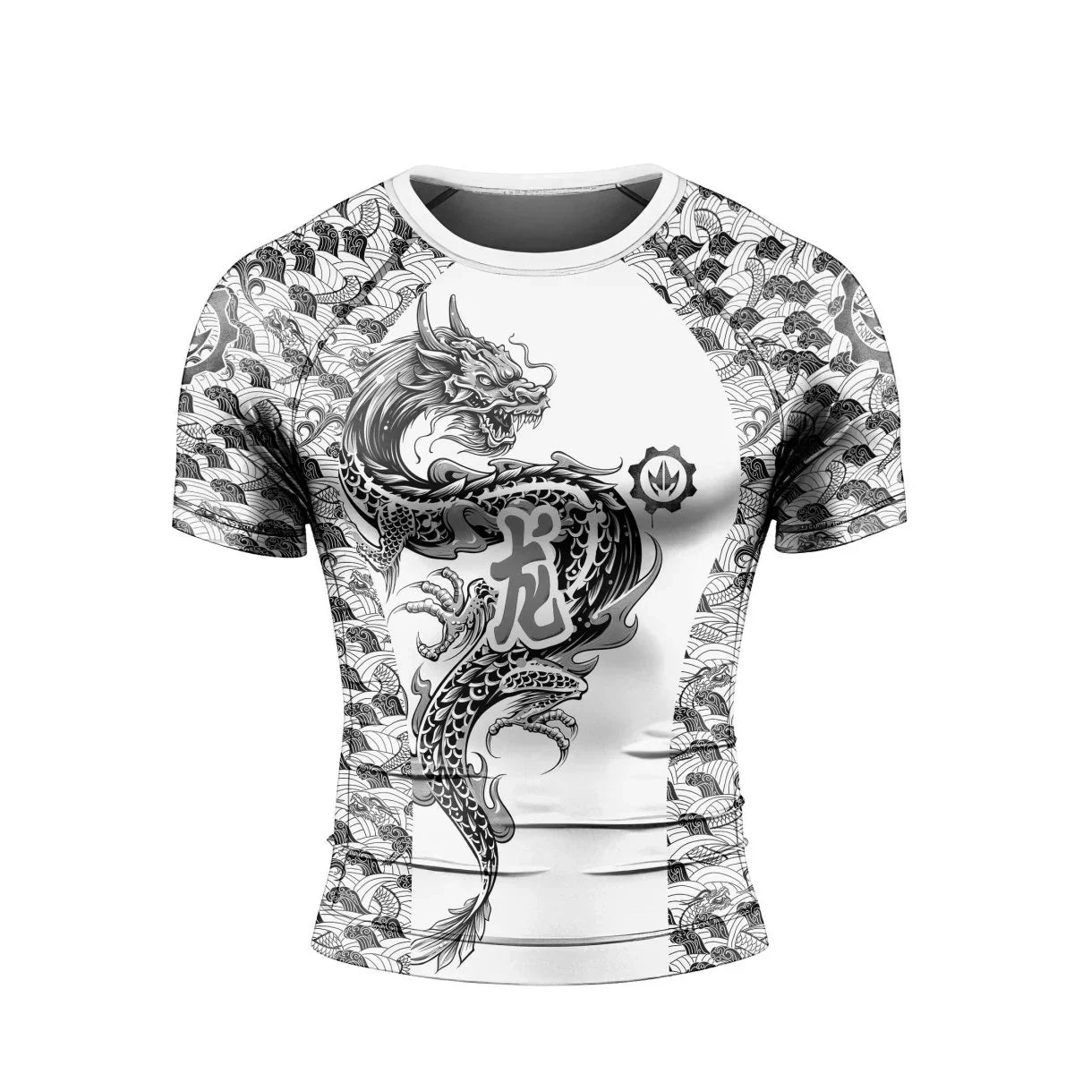 Samurai Dragon Short Sleeve Rash Guard