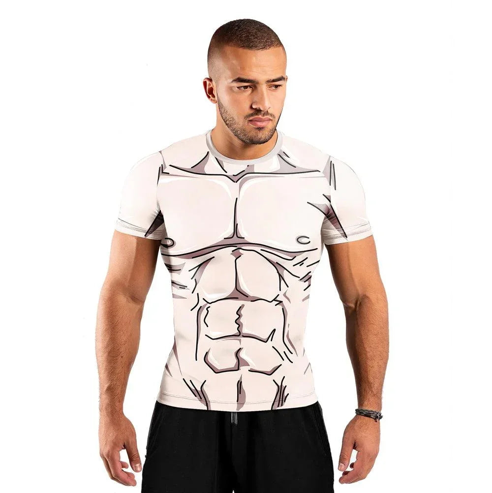 Thunder God Enel One Piece Short Sleeve Rash Guard