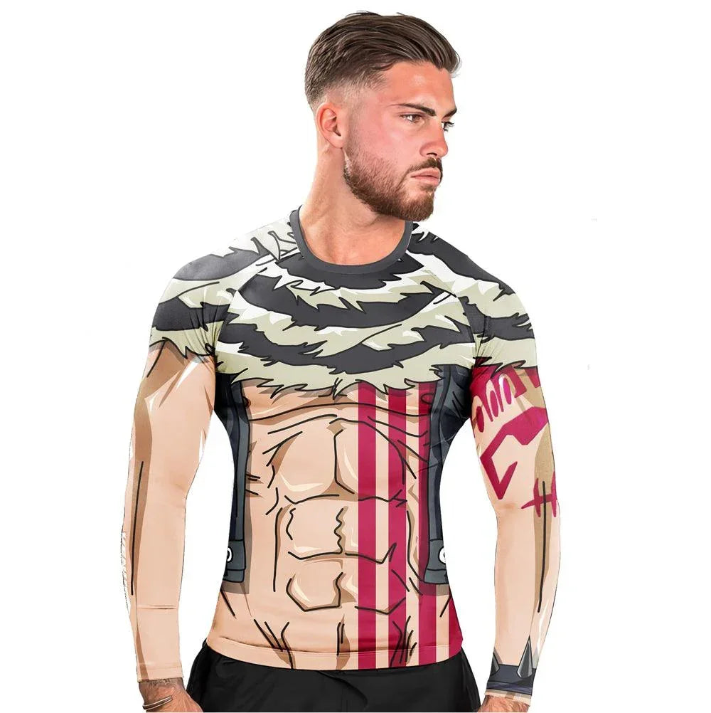 Katakuri One Piece Long Sleeve Rash Guard