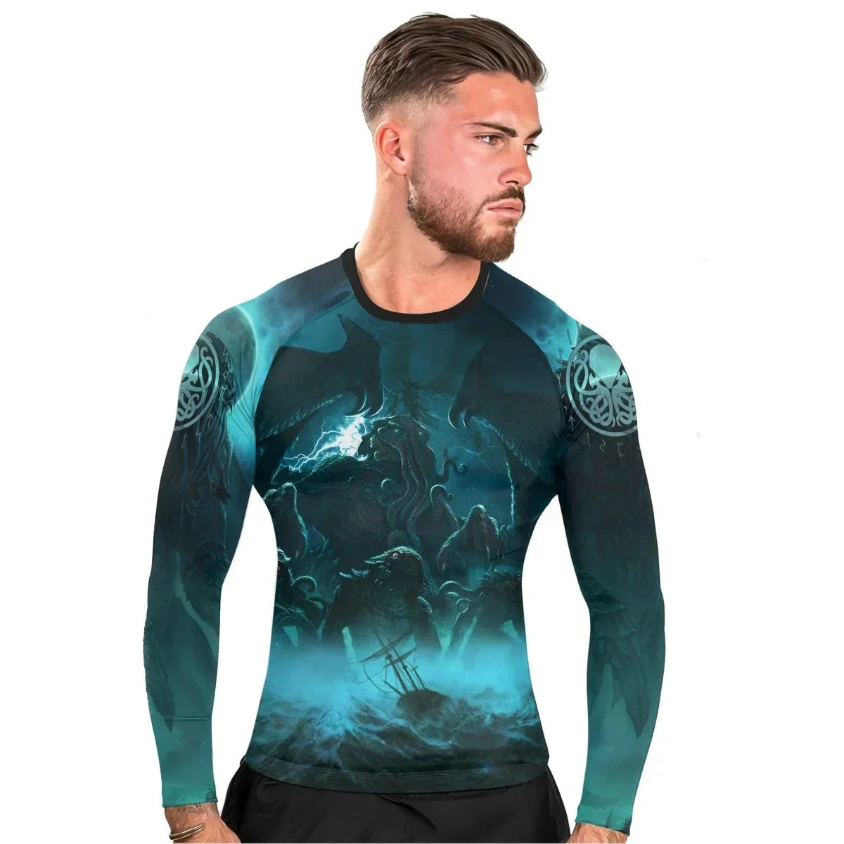 Crew Of Cthulhu Long Sleeve Rash Guard