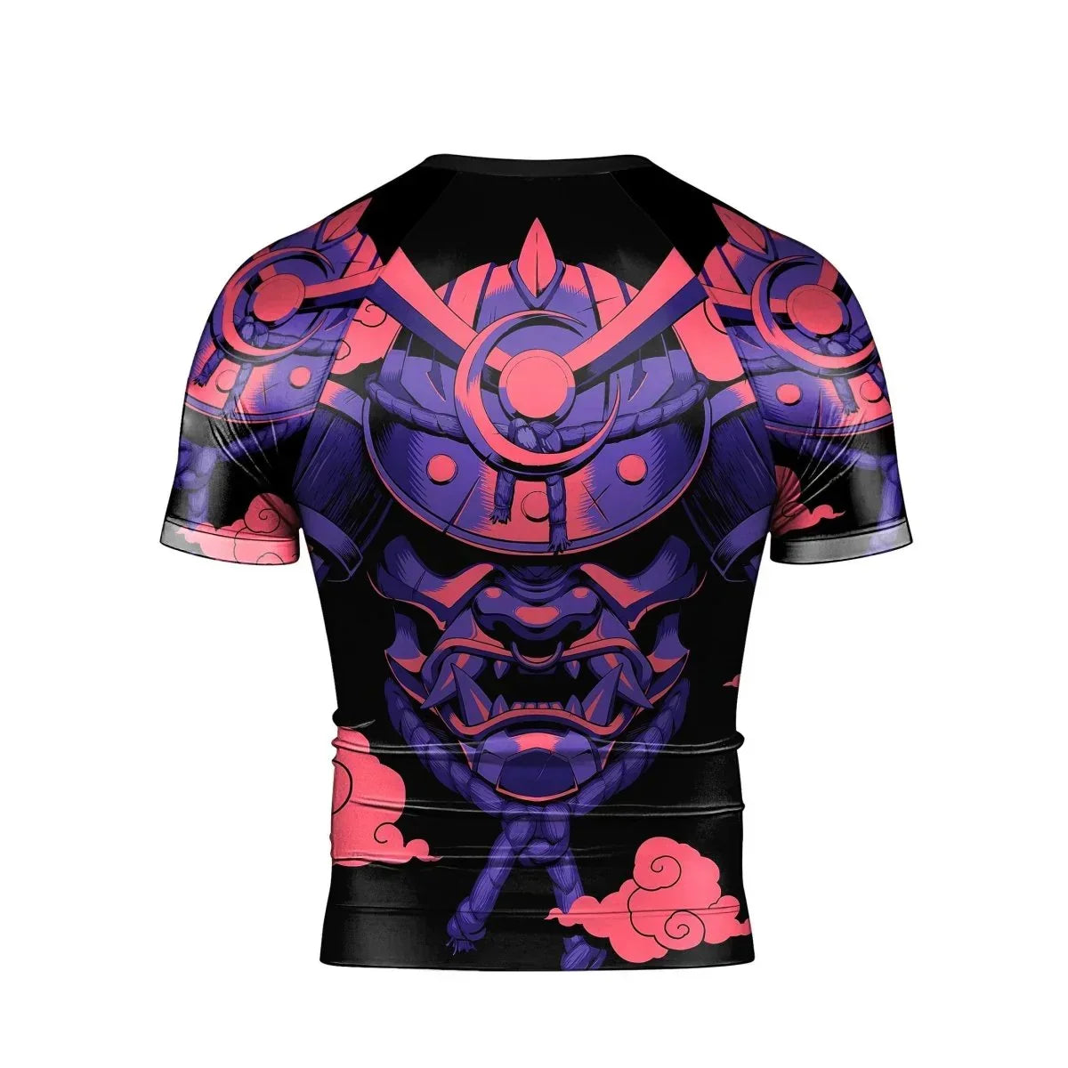 Devil Shogun Helmet Short Sleeve Rash Guard