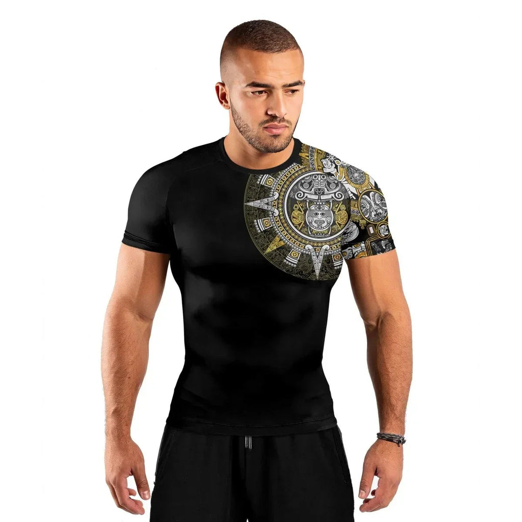 JAGUAR WARRIOR Short Sleeve Rash Guard