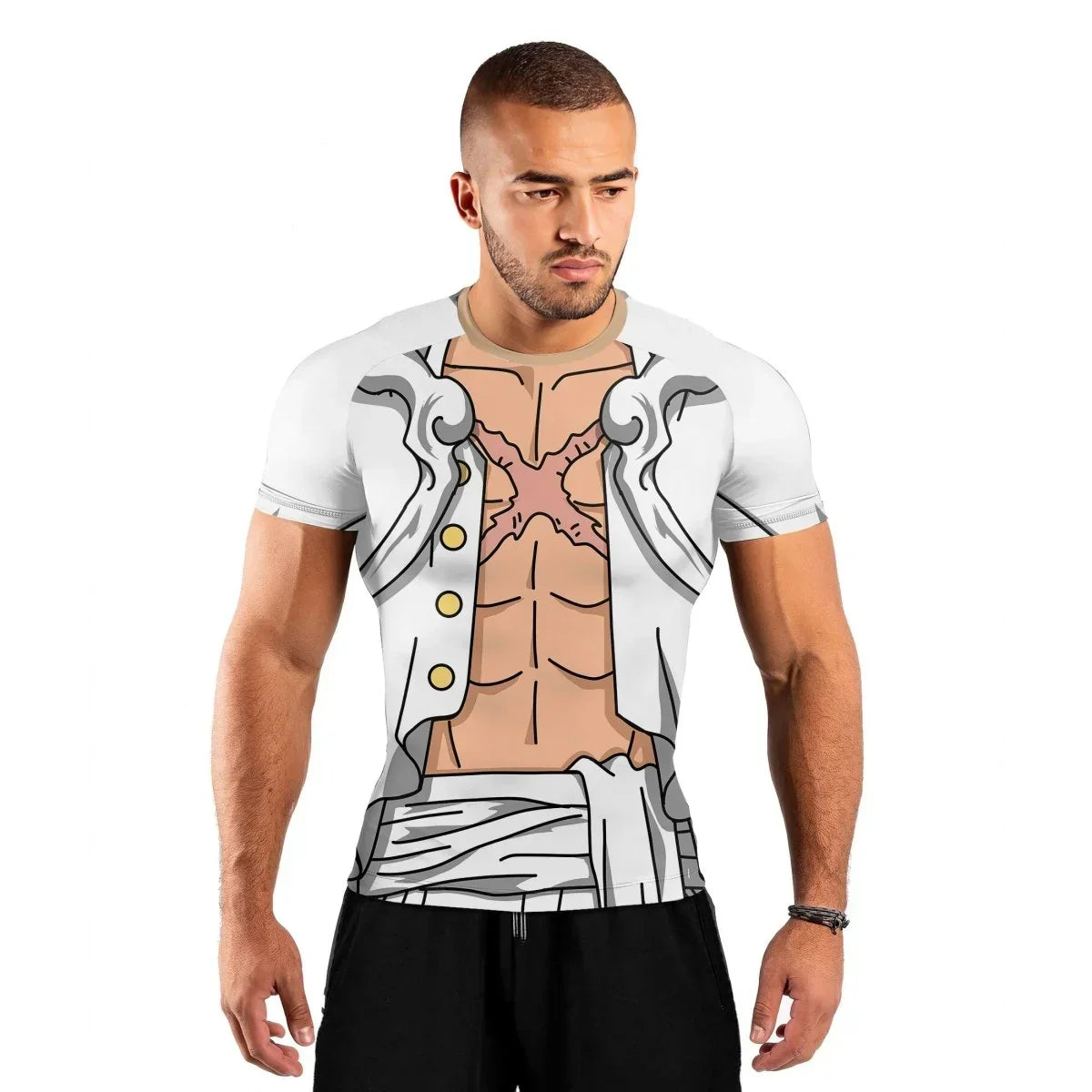 Luffy Nika Short Sleeve Rash Guard