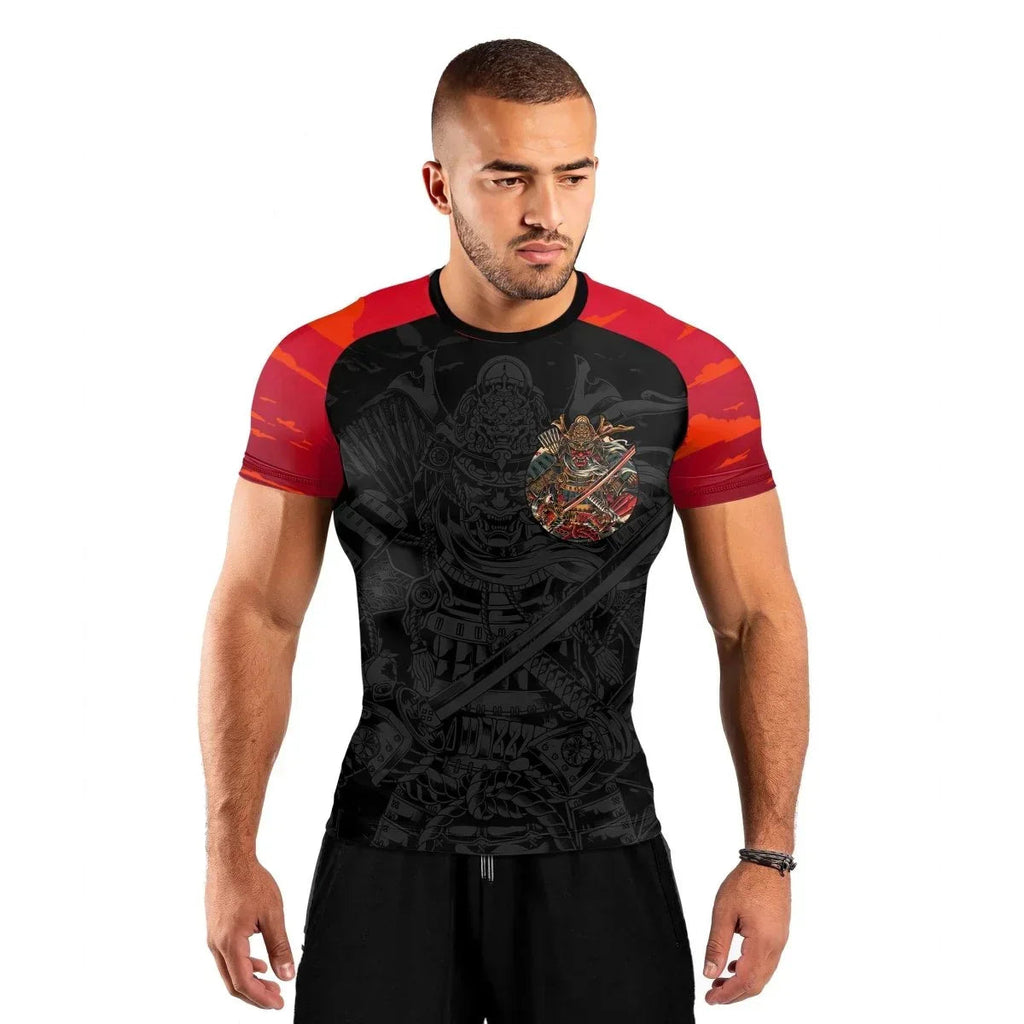 Samurai Shogun Short Sleeve Rash Guard