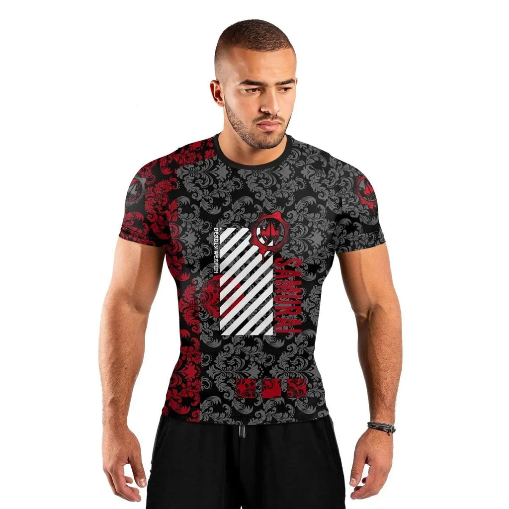 Samurai Fern Short Sleeve Rash Guard