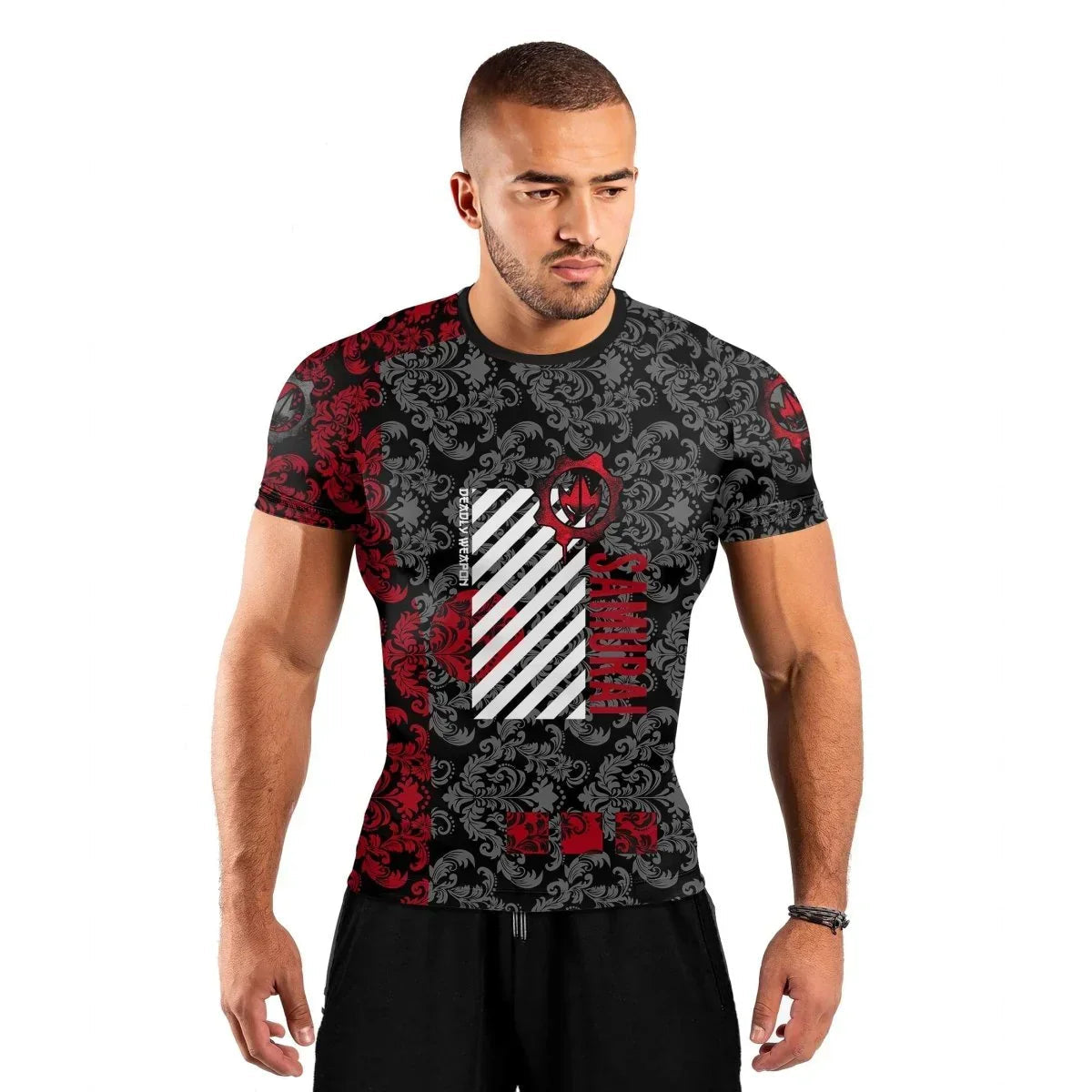 Samurai Fern Short Sleeve Rash Guard
