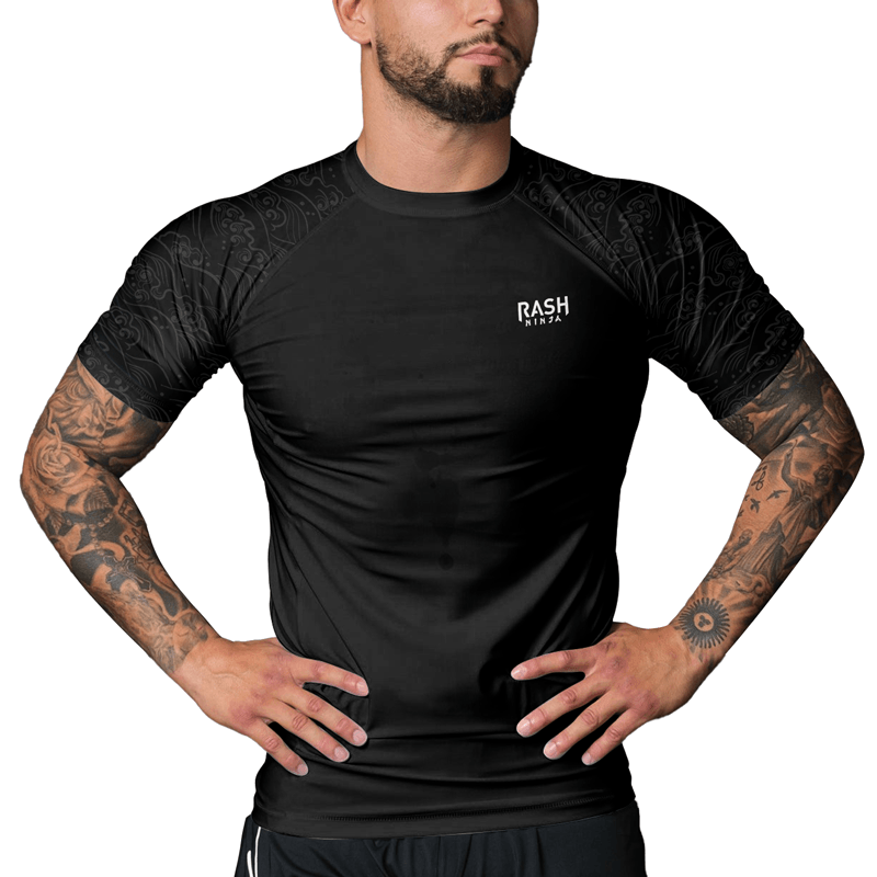 Rashninja Shadow Warriors Men's Short Sleeve Rash Guard