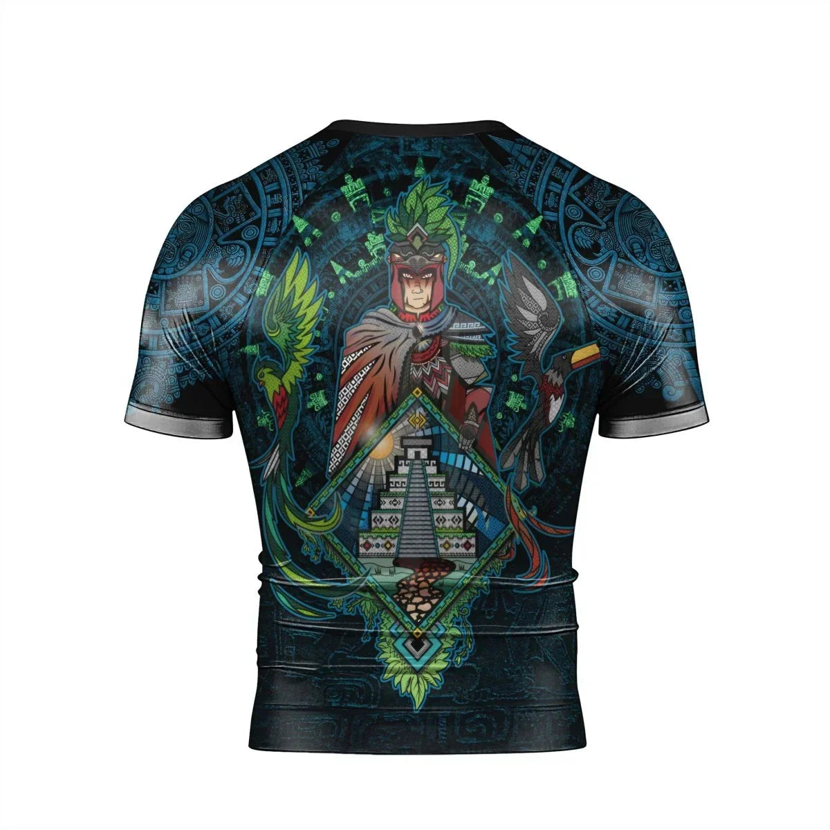 Mayan Guardian Men's Short Sleeve Rash Guard