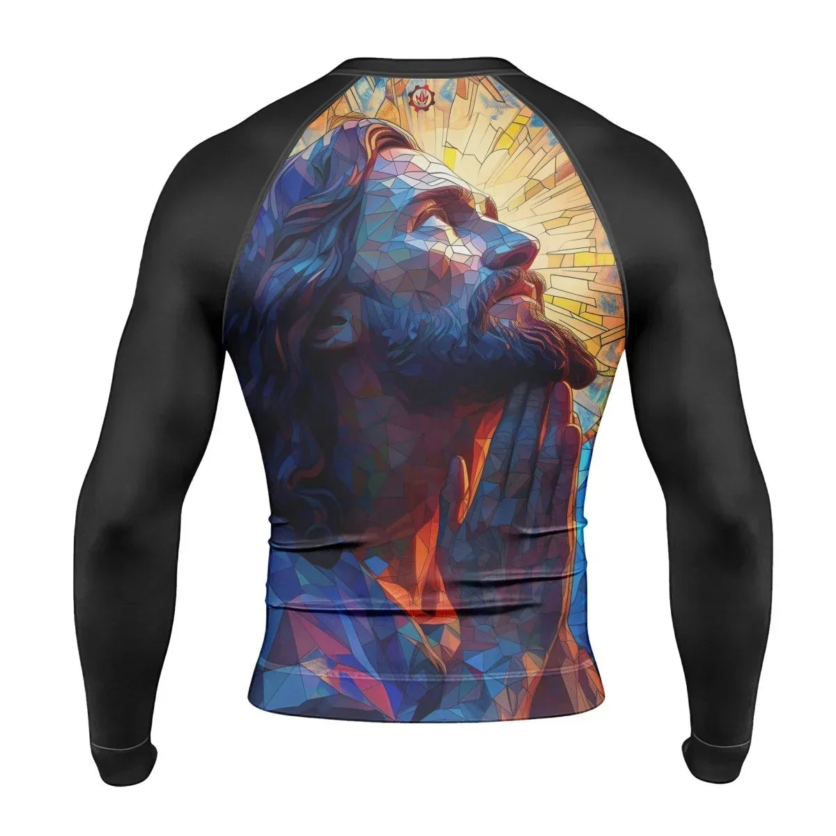 Merciful Guardian Men's Long Sleeve Rash Guard