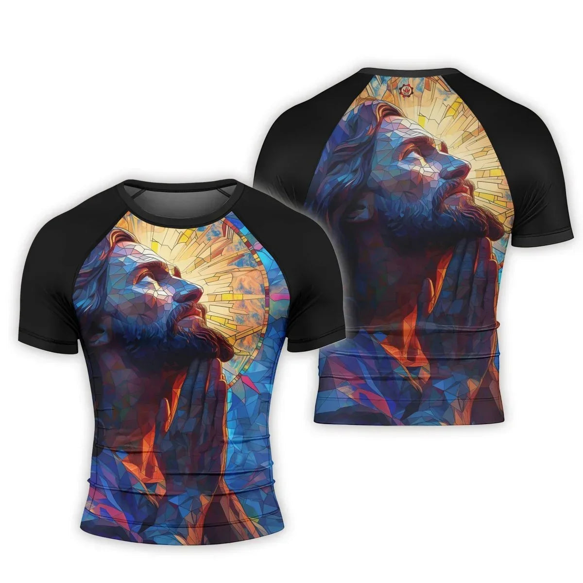 Merciful Guardian Men's Short Sleeve Rash Guard