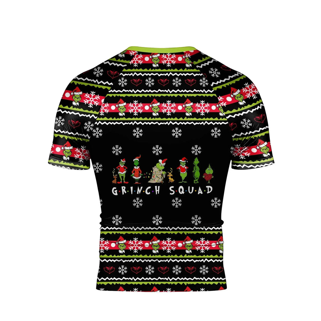 Merry Whatever Men's Short Sleeve Rash Guard