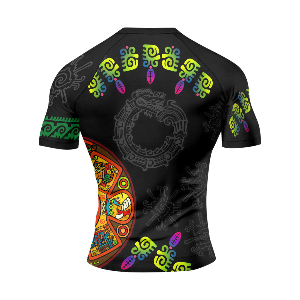 Mexico Aztec Rash Guard
