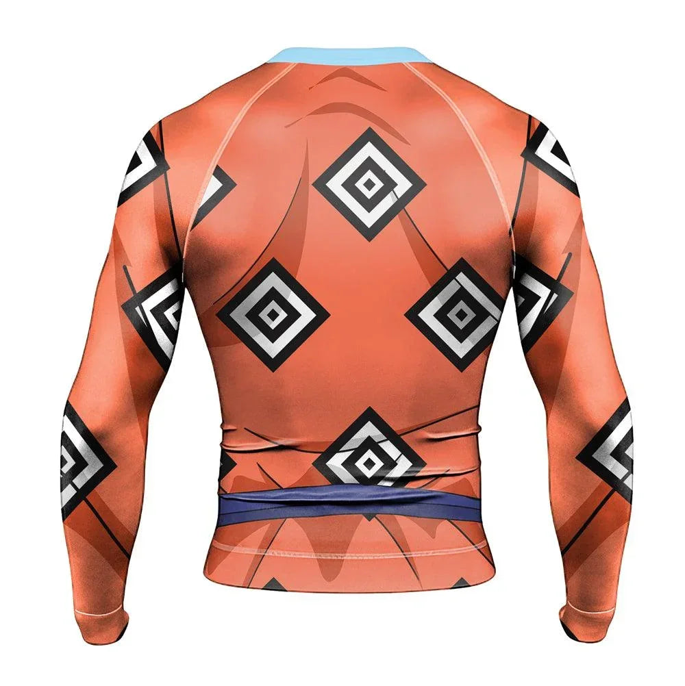 Fish Man Jinbe One Piece Long Sleeve Rash Guard