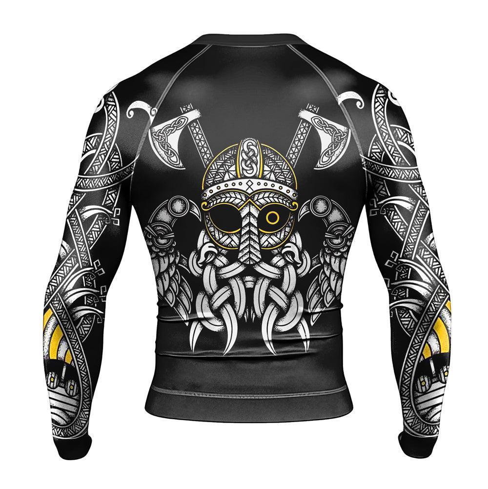 Odin' Eyes Men's Long Sleeve Rash Guard