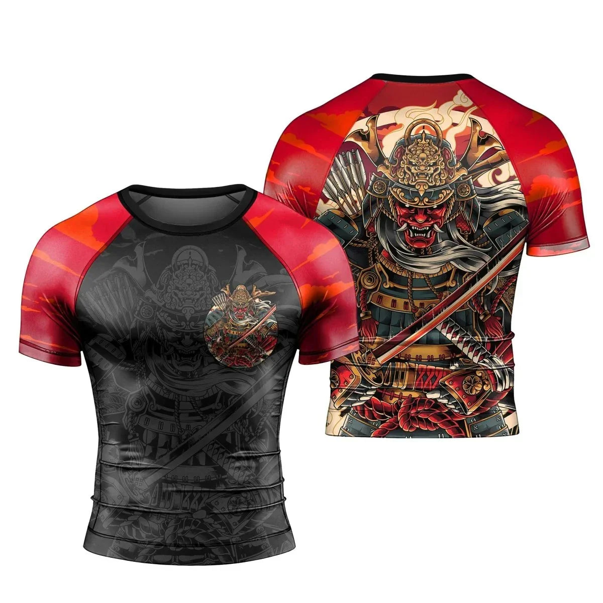 Samurai Shogun Short Sleeve Rash Guard