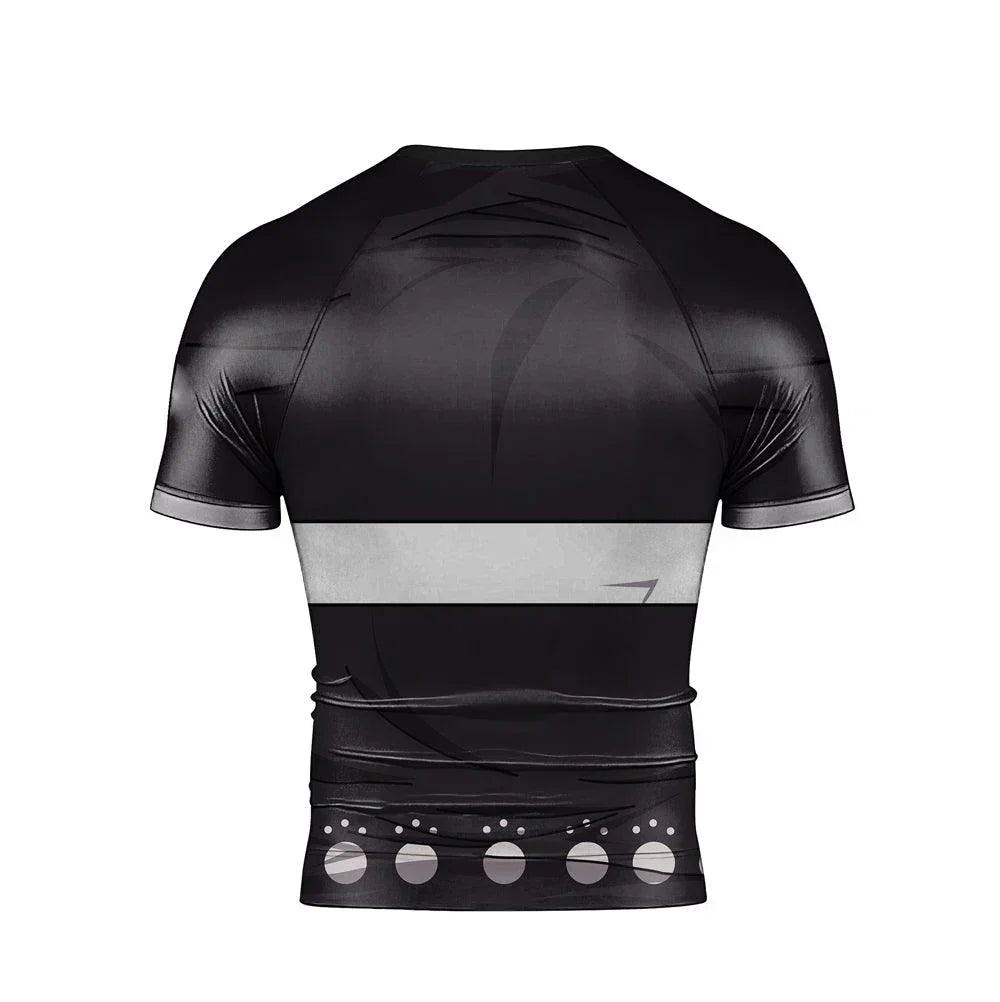 Kuma One Piece Short Sleeve Rash Guard