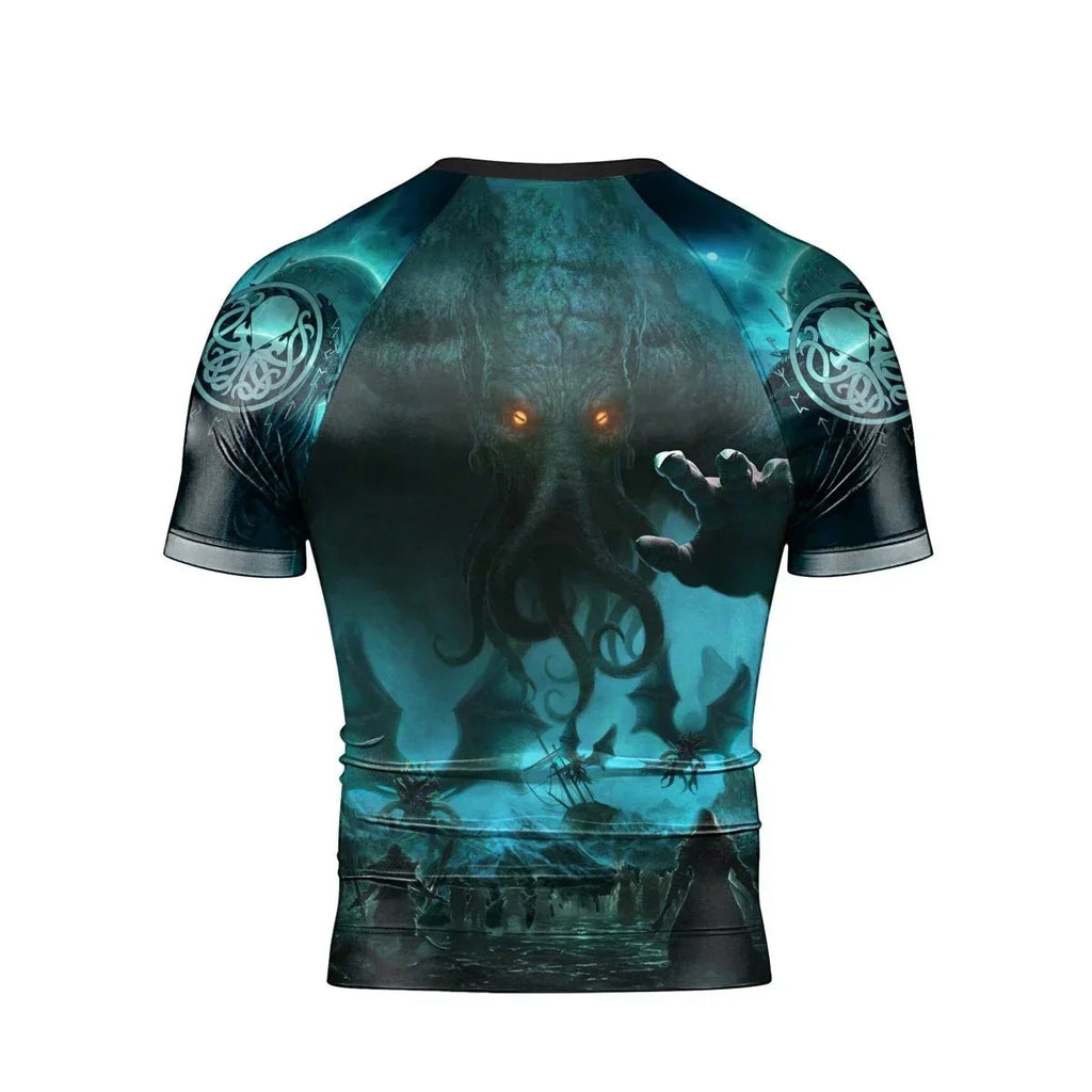 Crew Of Cthulhu Short Sleeve Rash Guard