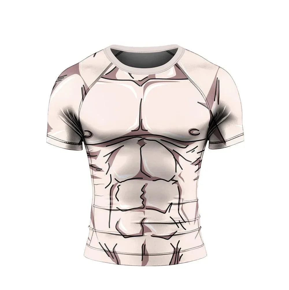 Thunder God Enel One Piece Short Sleeve Rash Guard