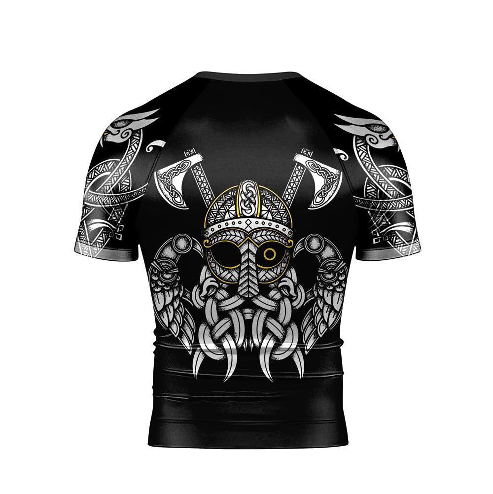 Odin' Eyes Men's Short Sleeve Rash Guard
