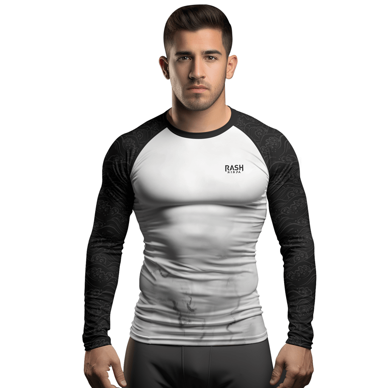 Rashninja Ninja Warfare Men's Long Sleeve Rash Guard