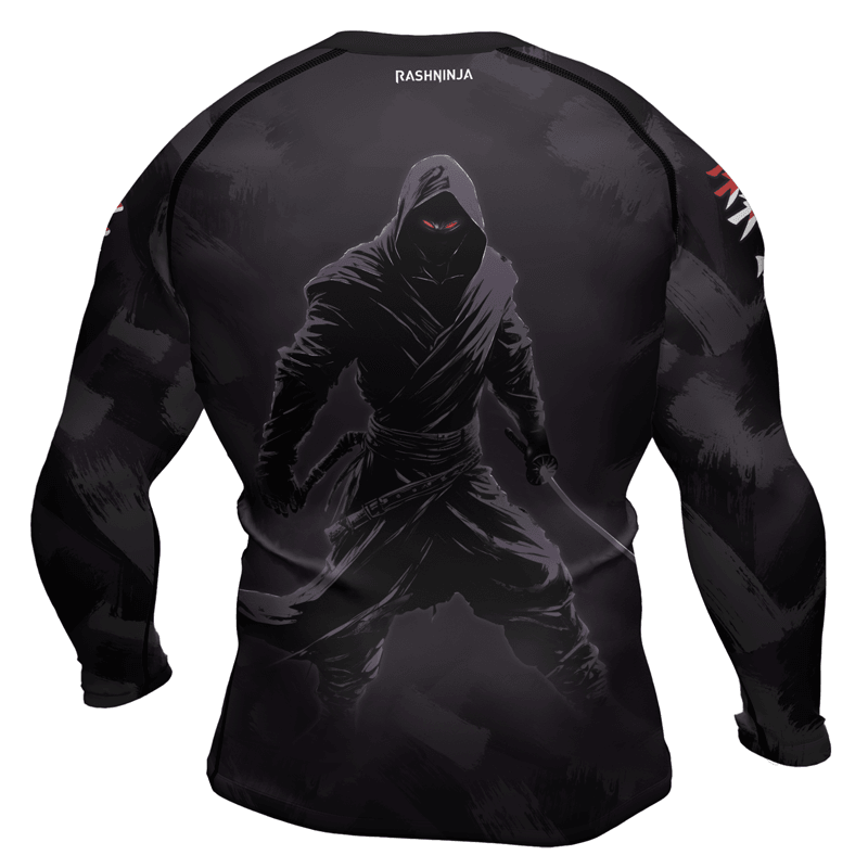 Rashninja Ninja Fury Men's Long Sleeve Rash Guard