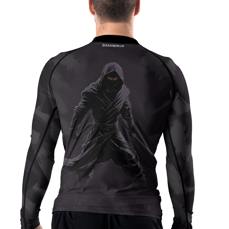 Rashninja Ninja Fury Men's Long Sleeve Rash Guard