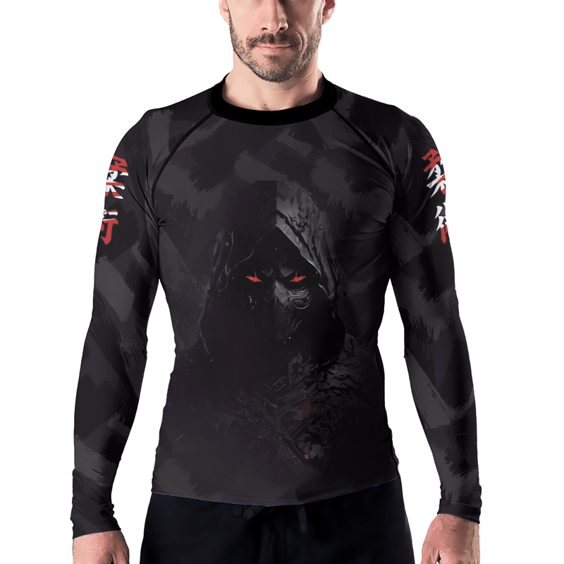 Rashninja Ninja Fury Men's Long Sleeve Rash Guard