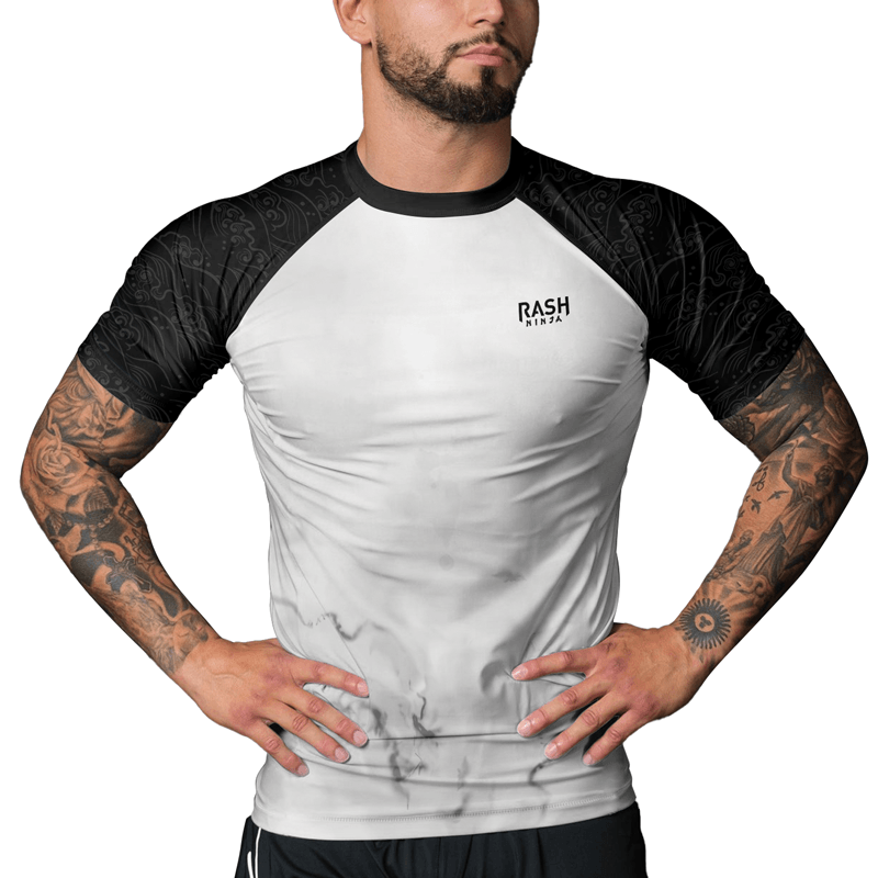 Rashninja Ninja Warfare Men's Short Sleeve Rash Guard