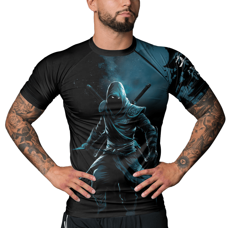 Rashninja Ninja Mastery Men's Short Sleeve Rash Guard
