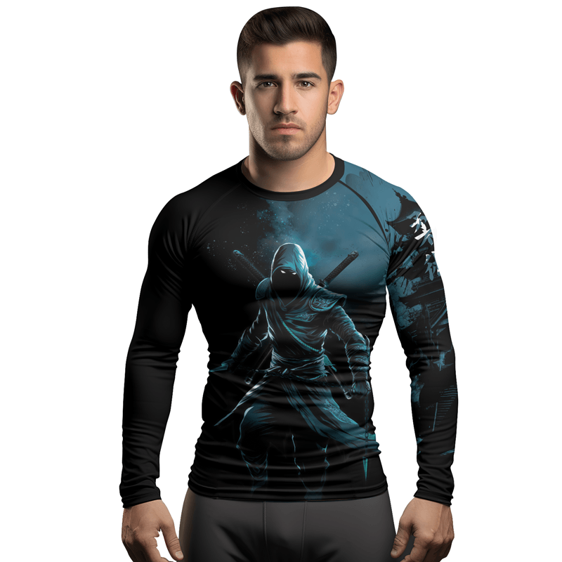 Rashninja Ninja Mastery Men's Long Sleeve Rash Guard
