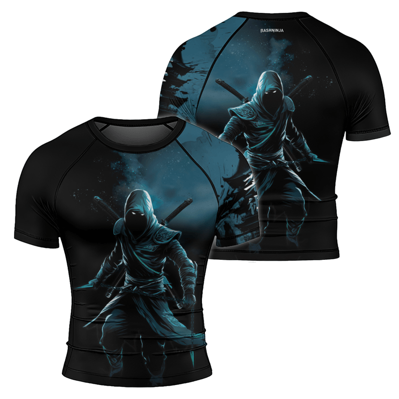 Rashninja Ninja Mastery Men's Short Sleeve Rash Guard