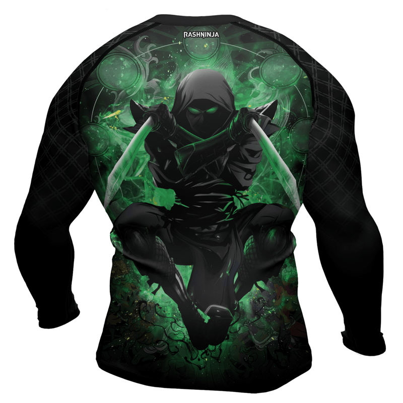 Rashninja Shadow Warrior Men's Long Sleeve Rash Guard