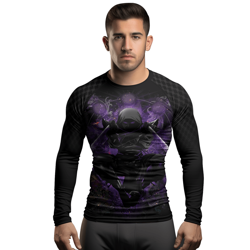 Rashninja Shadow Warrior Men's Long Sleeve Rash Guard