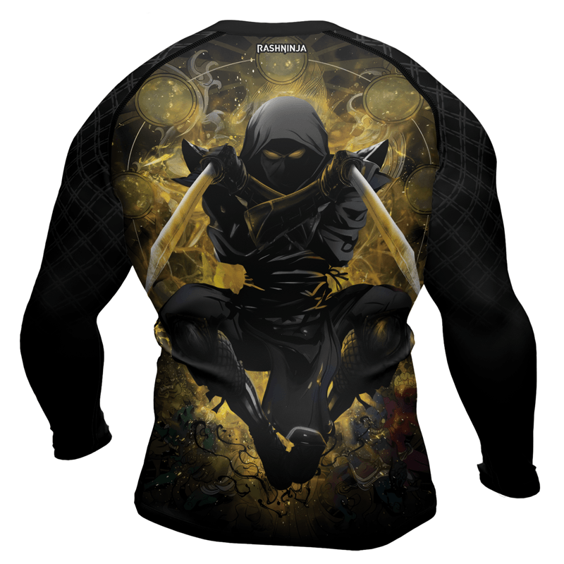 Rashninja Shadow Warrior Men's Long Sleeve Rash Guard