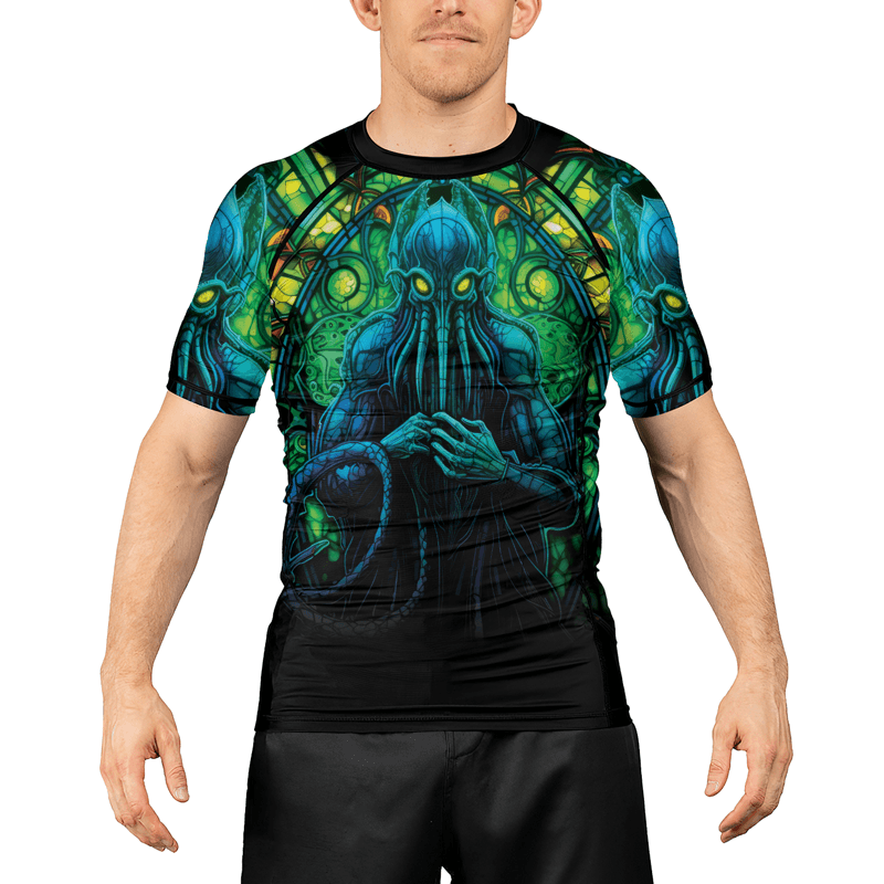 Rashninja Octopus Symphony Men's Short Sleeve Rash Guard