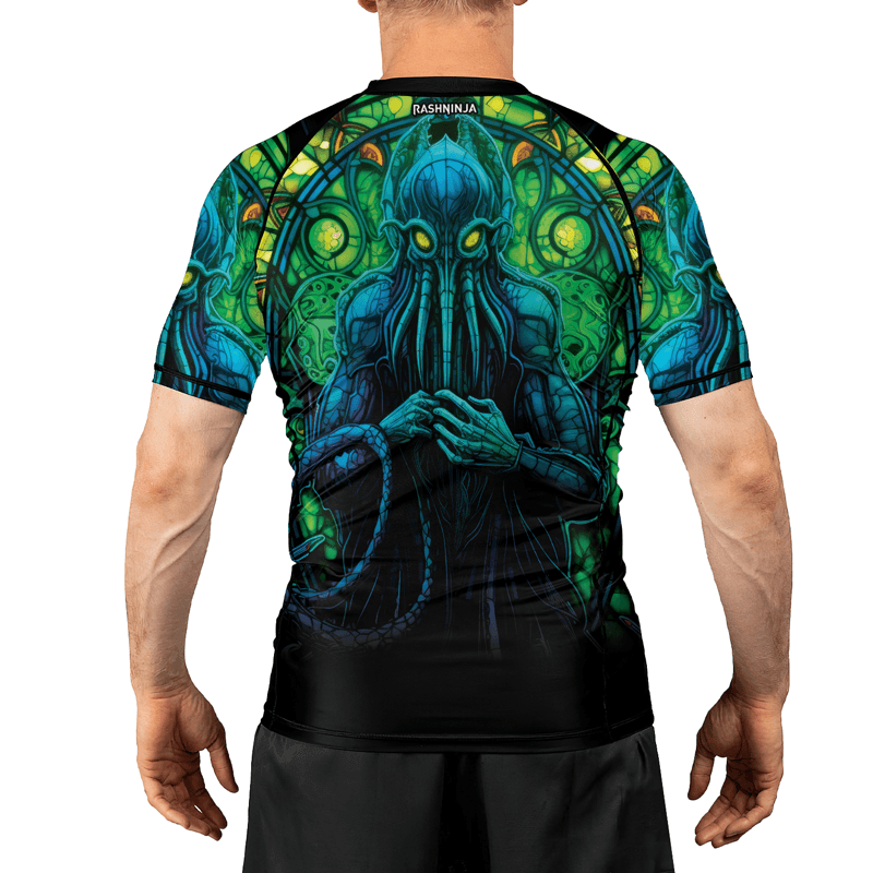 Rashninja Octopus Symphony Men's Short Sleeve Rash Guard