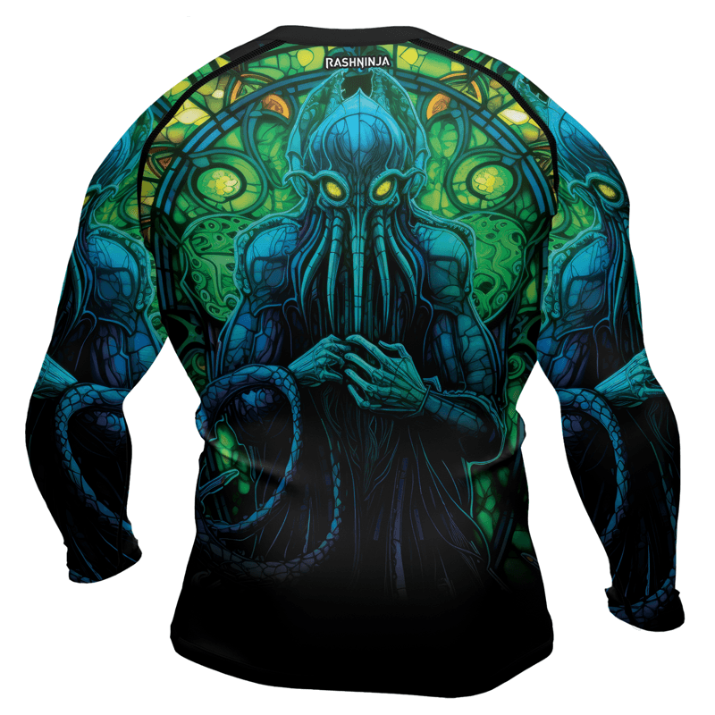 Rashninja Octopus Symphony Men's Long Sleeve Rash Guard