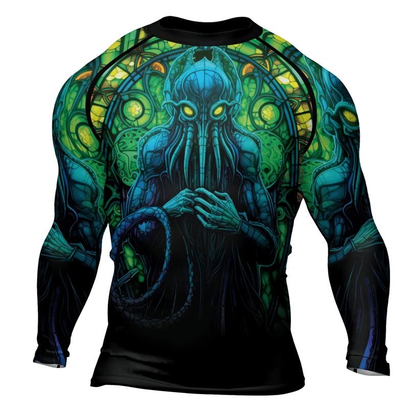 Rashninja Octopus Symphony Men's Long Sleeve Rash Guard